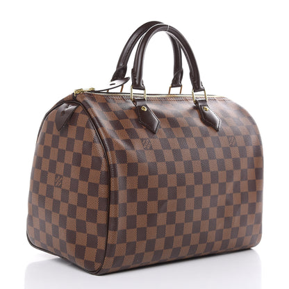 Louis Vuitton Damier Ebene Speedy 30 3 of 13
