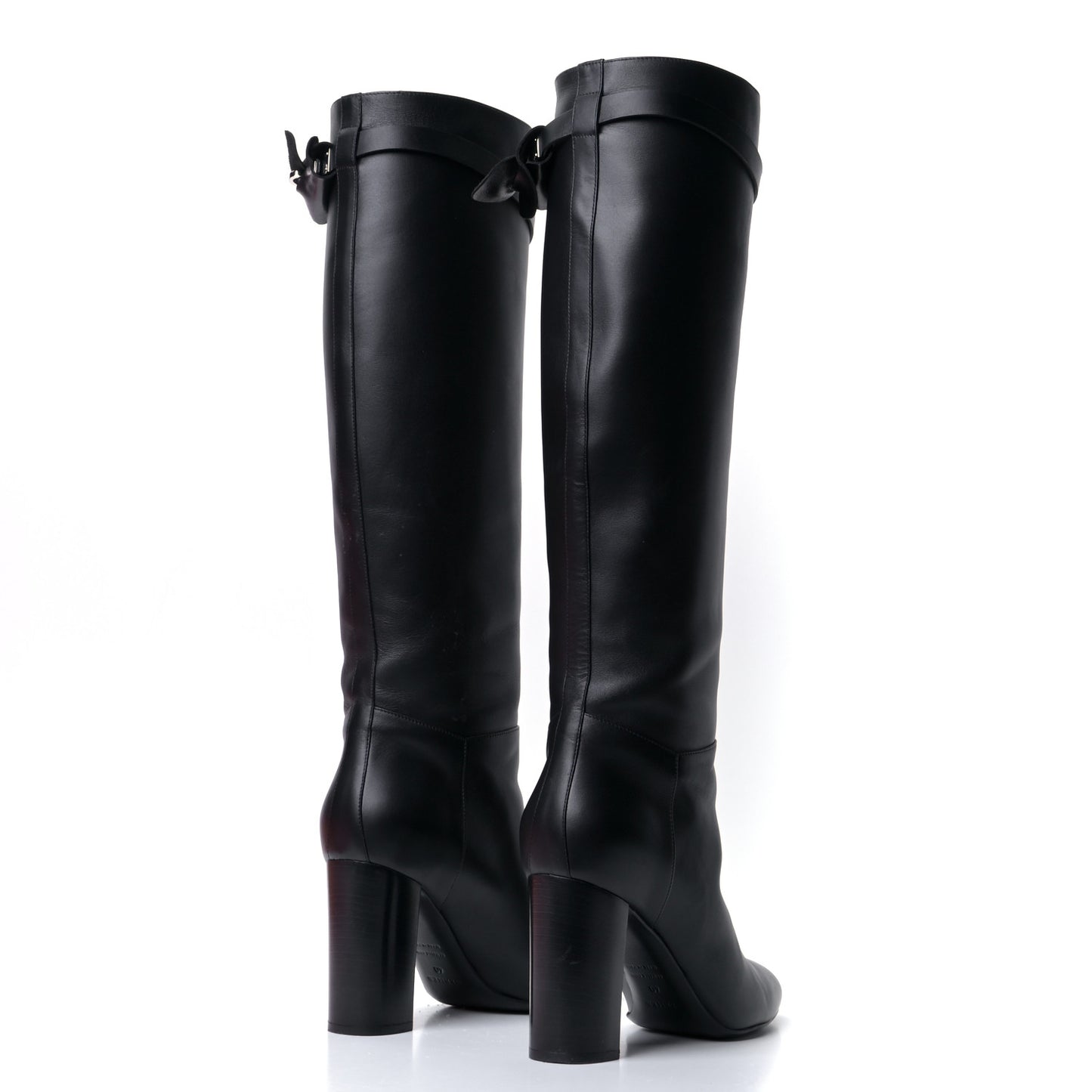 Heritage Calfskin Story Boots 40 Black