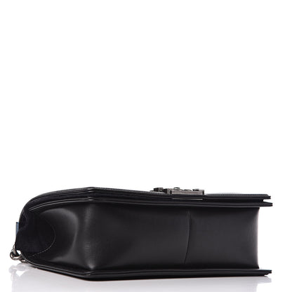 Chanel Calfskin Quilted Medium Boy Flap Black 4 of 10