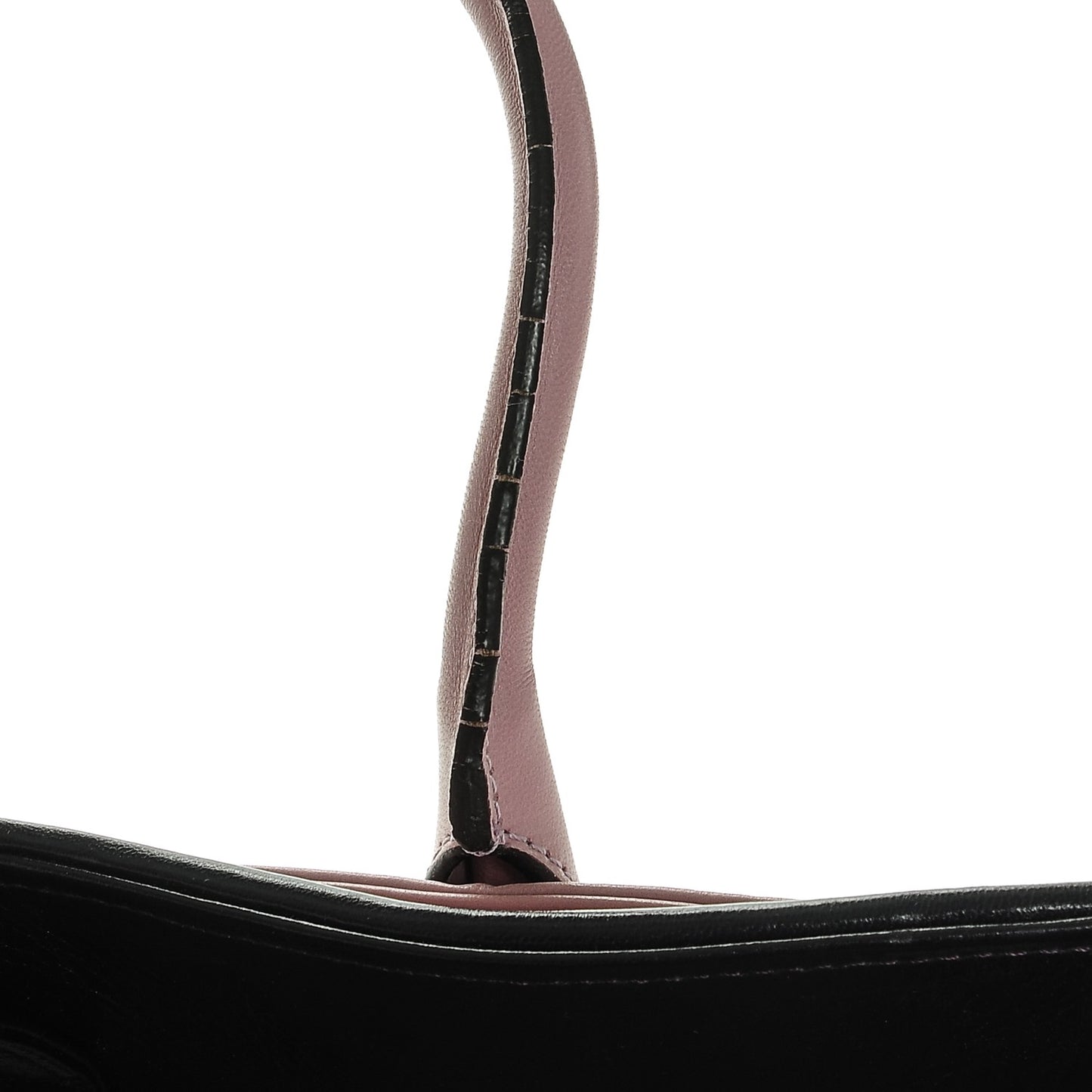 Lambskin Executive Cerf Shopper Tote Light Purple