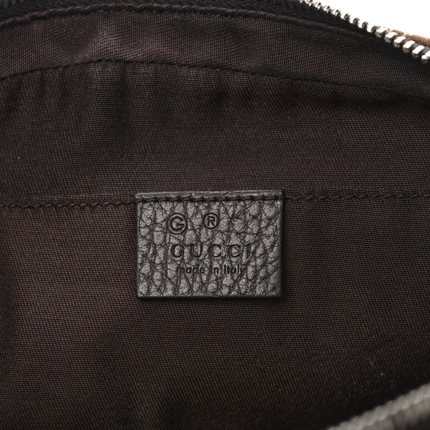Monogram Dollar Calfskin Belt Bag Beige Ebony Testa di Moro Marrone Scuro