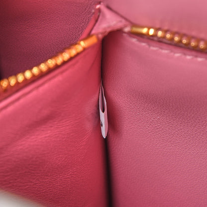 Prada Calfskin Floreale Medium Galleria Double Zip Tote White Rosa 7 of 7