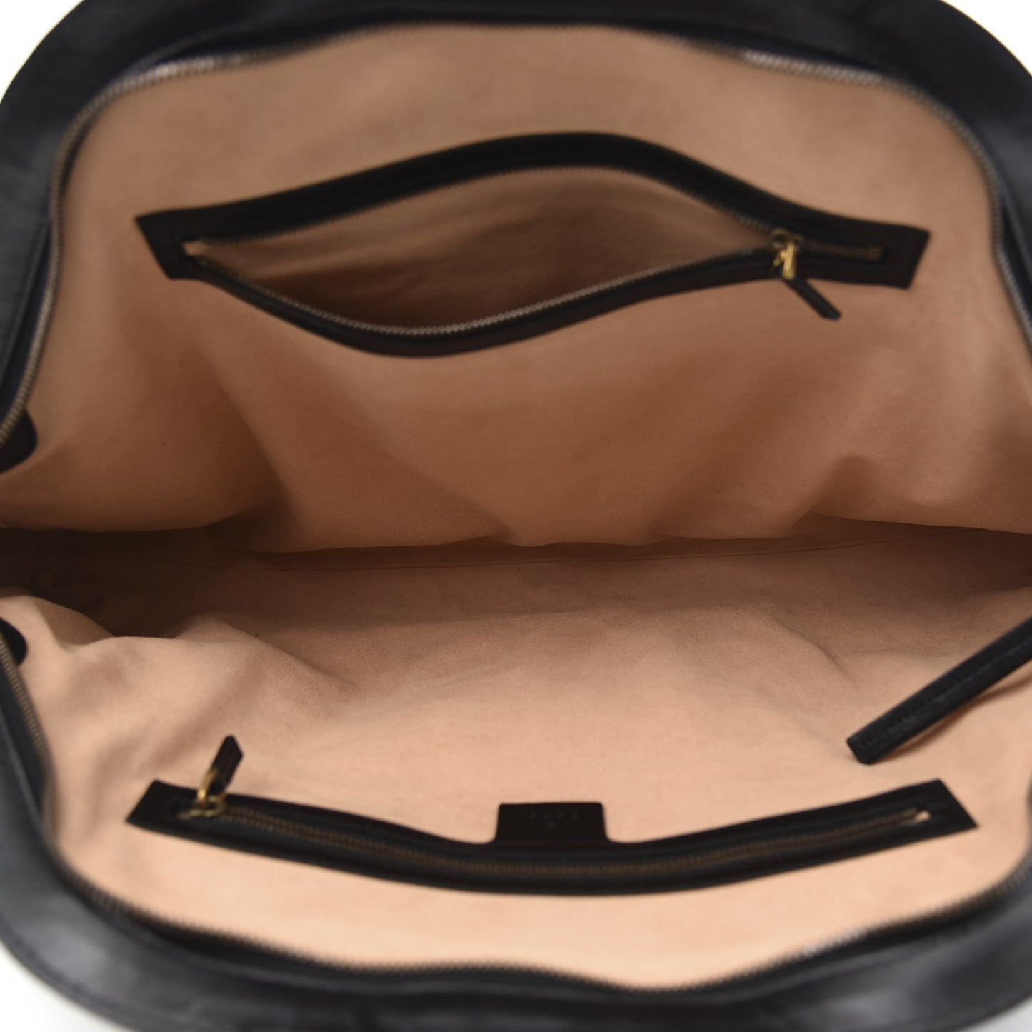 Calfskin Large Re(Belle) Top Handle Bag Black