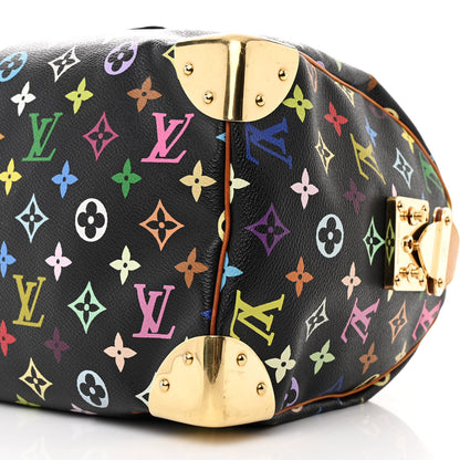 Louis Vuitton Monogram Multicolor Speedy 30 Black 9 of 12