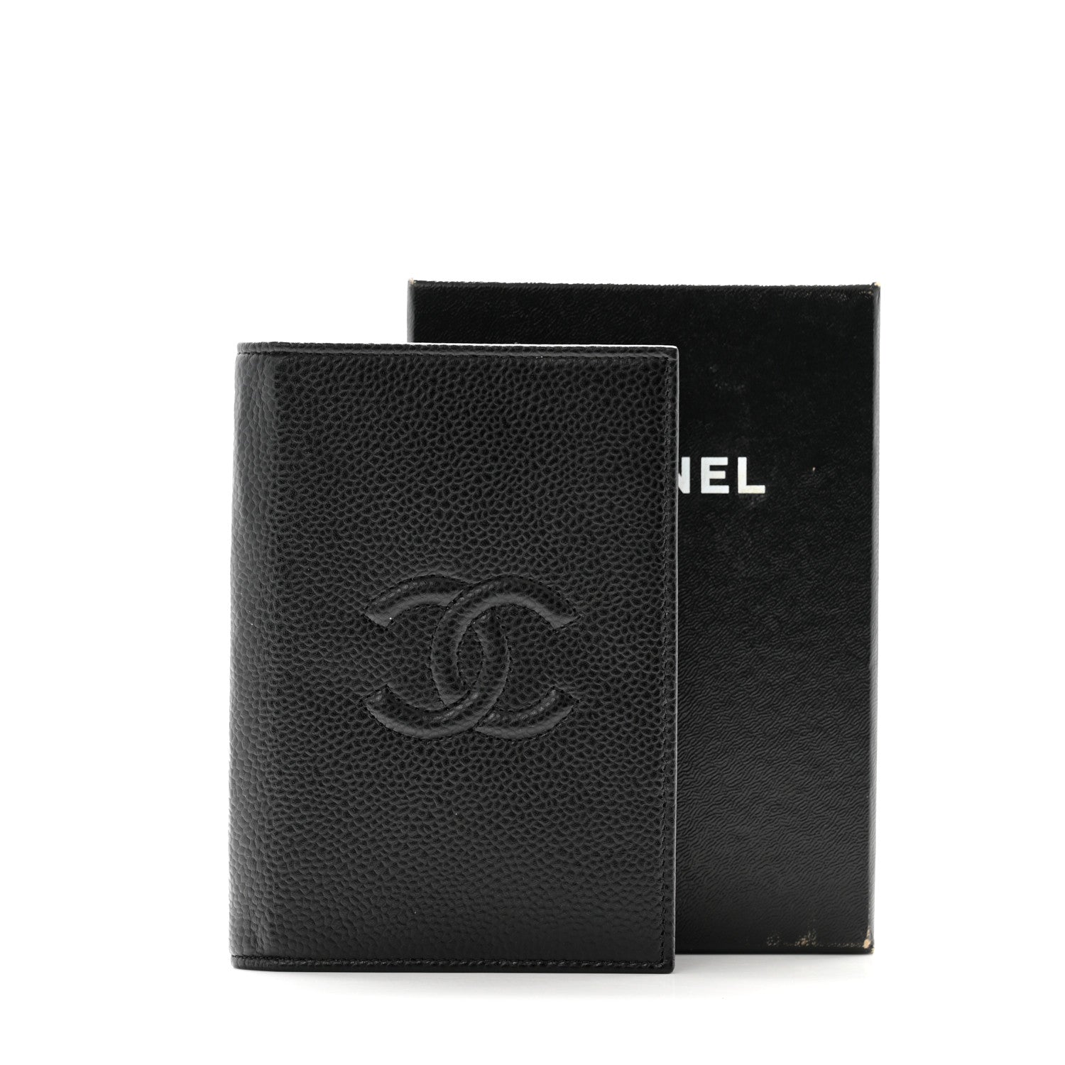 Chanel Caviar Timeless Passport Holder Black 8 of 8