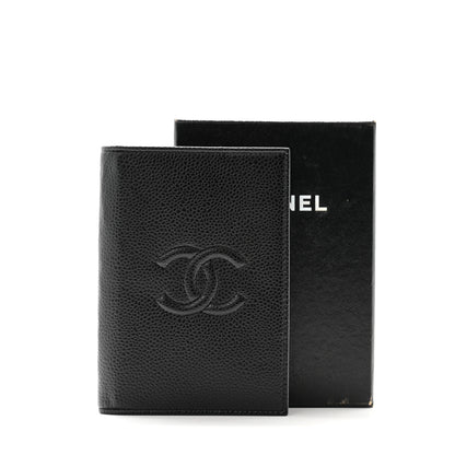Chanel Caviar Timeless Passport Holder Black 8 of 8