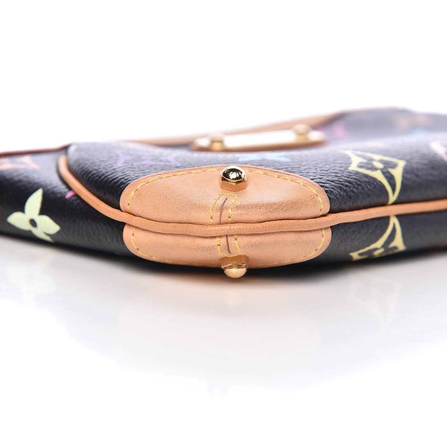 Louis Vuitton Monogram Multicolor Pochette Milla MM Black 7 of 9