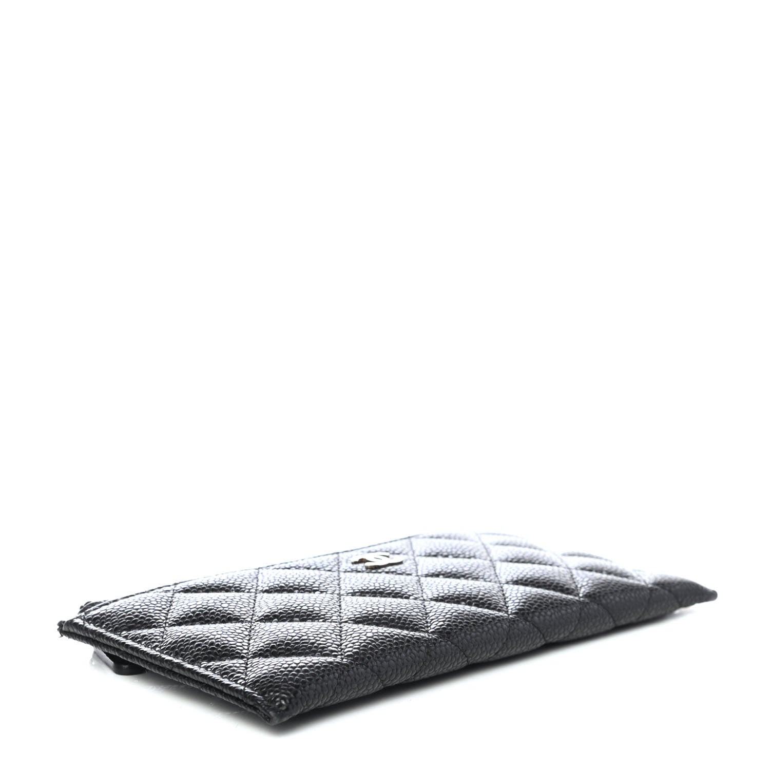 Chanel Caviar Quilted Classic Zip Pouch Black 3 of 4