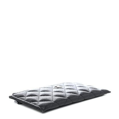 Chanel Caviar Quilted Classic Zip Pouch Black 3 of 4