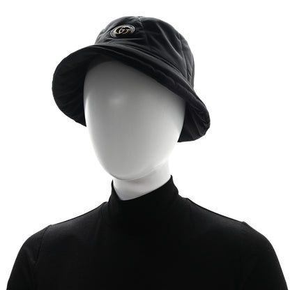 Gucci Nylon Quilted GG Bucket Hat M Black 2 of 10
