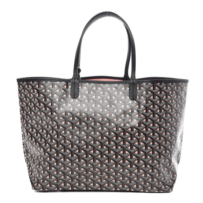 Goyard Goyardine Saint Louis Claire Voie PM Black Pink 3 of 11