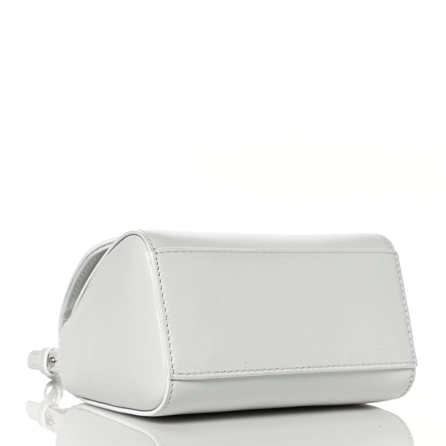 Dolce & Gabbana Calfskin Top Handle Bag White 4 of 13