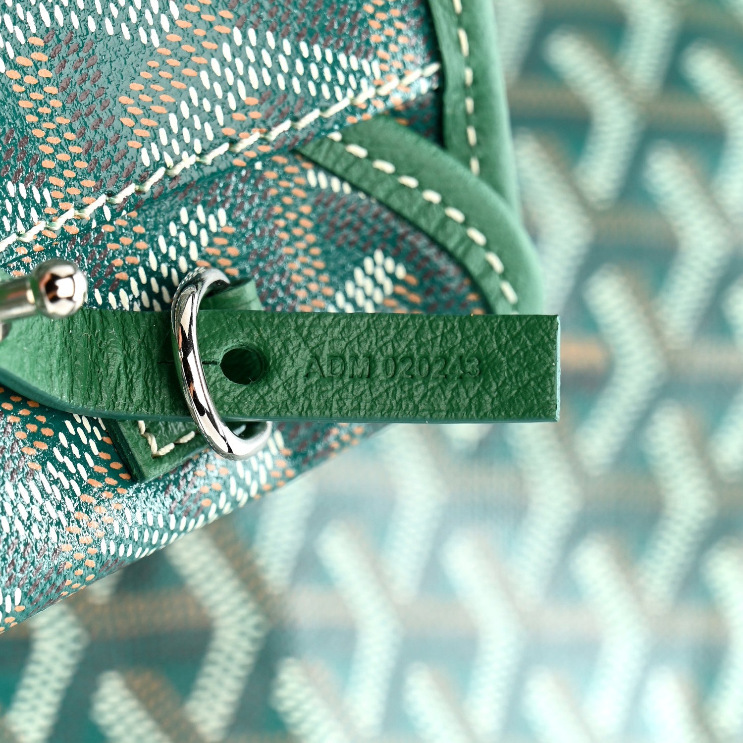 Goyard Goyardine Saint Louis PM Green 8 of 11