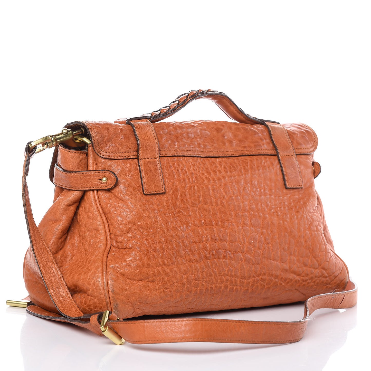 Large Grain Nappa Medium Alexa Pumpkin