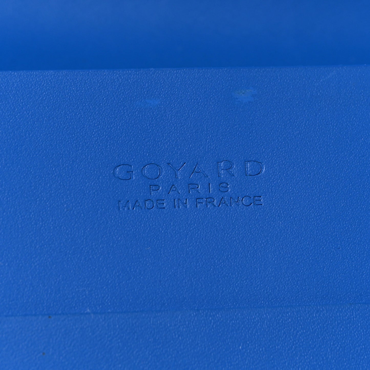 Goyardine Richelieu Wallet Sky Blue
