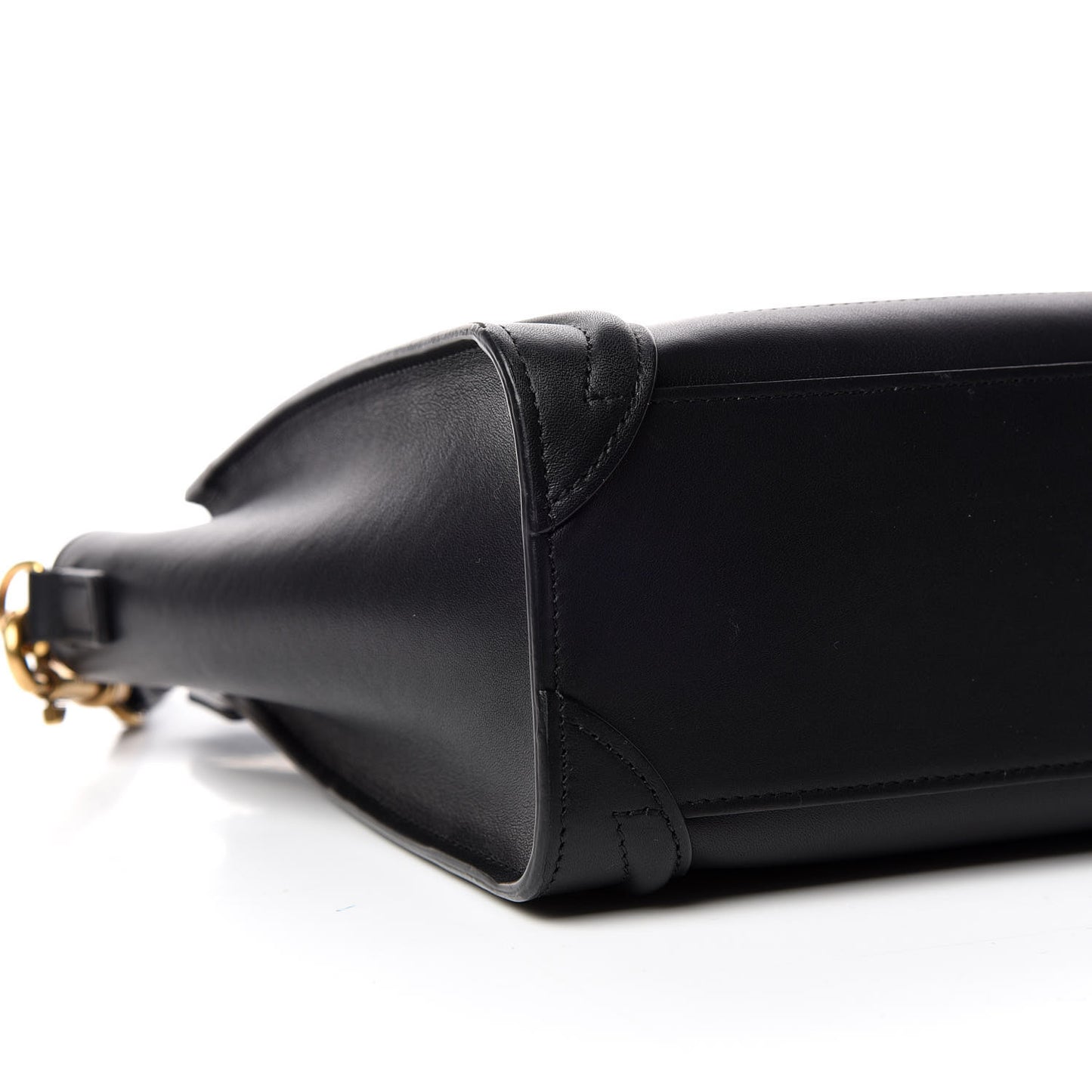 Smooth Calfskin Nano Luggage Black
