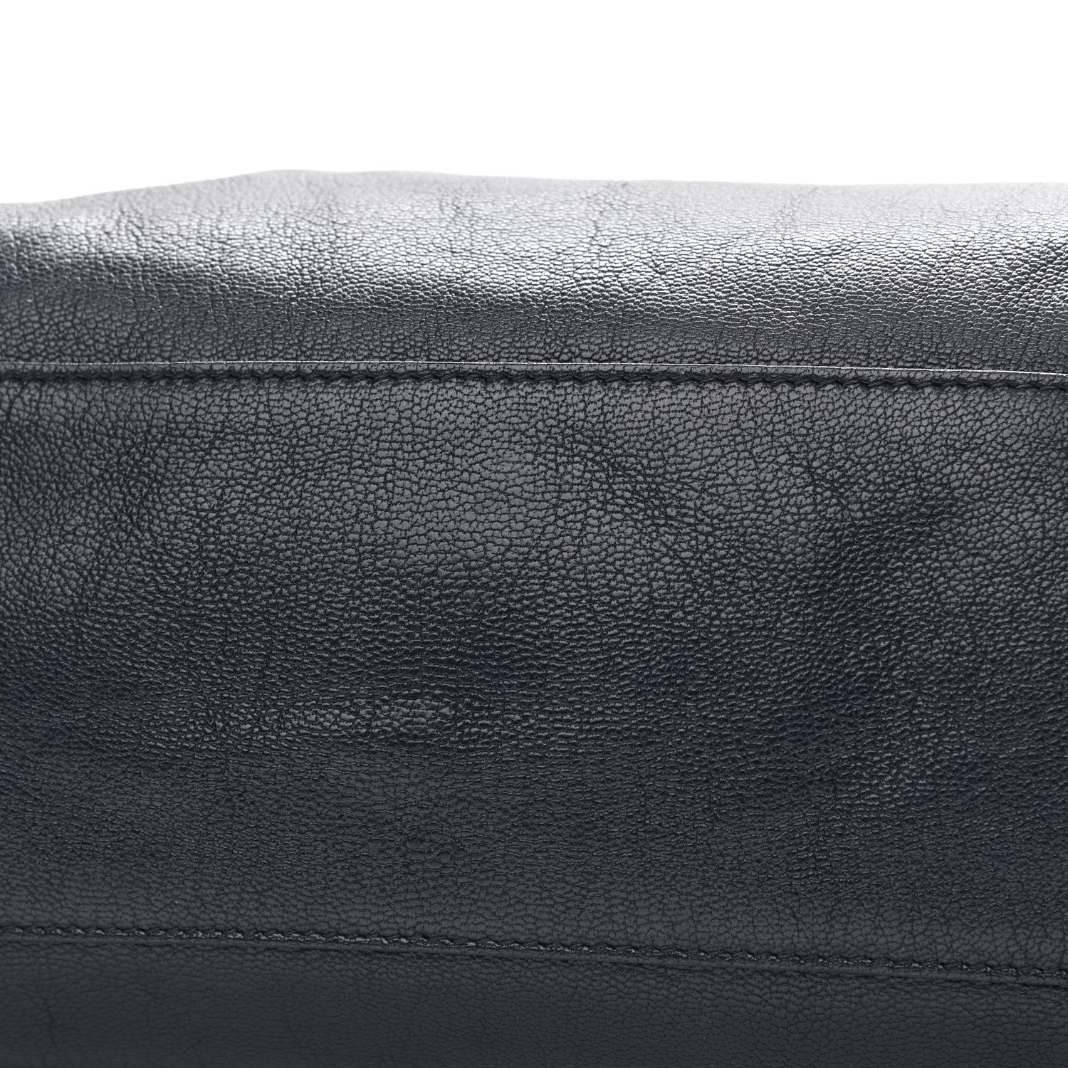 Balenciaga Chevre Gold Metallic Edge Hardware City Bleu Nuit Dark Sea 11 of 12