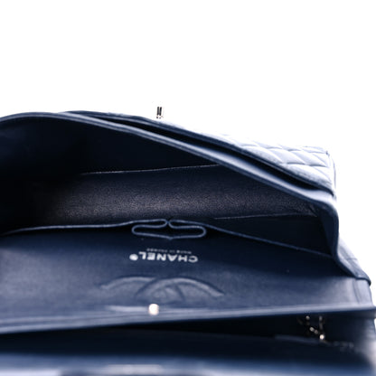 Chanel Lambskin Quilted Medium Double Flap Navy 5 of 17