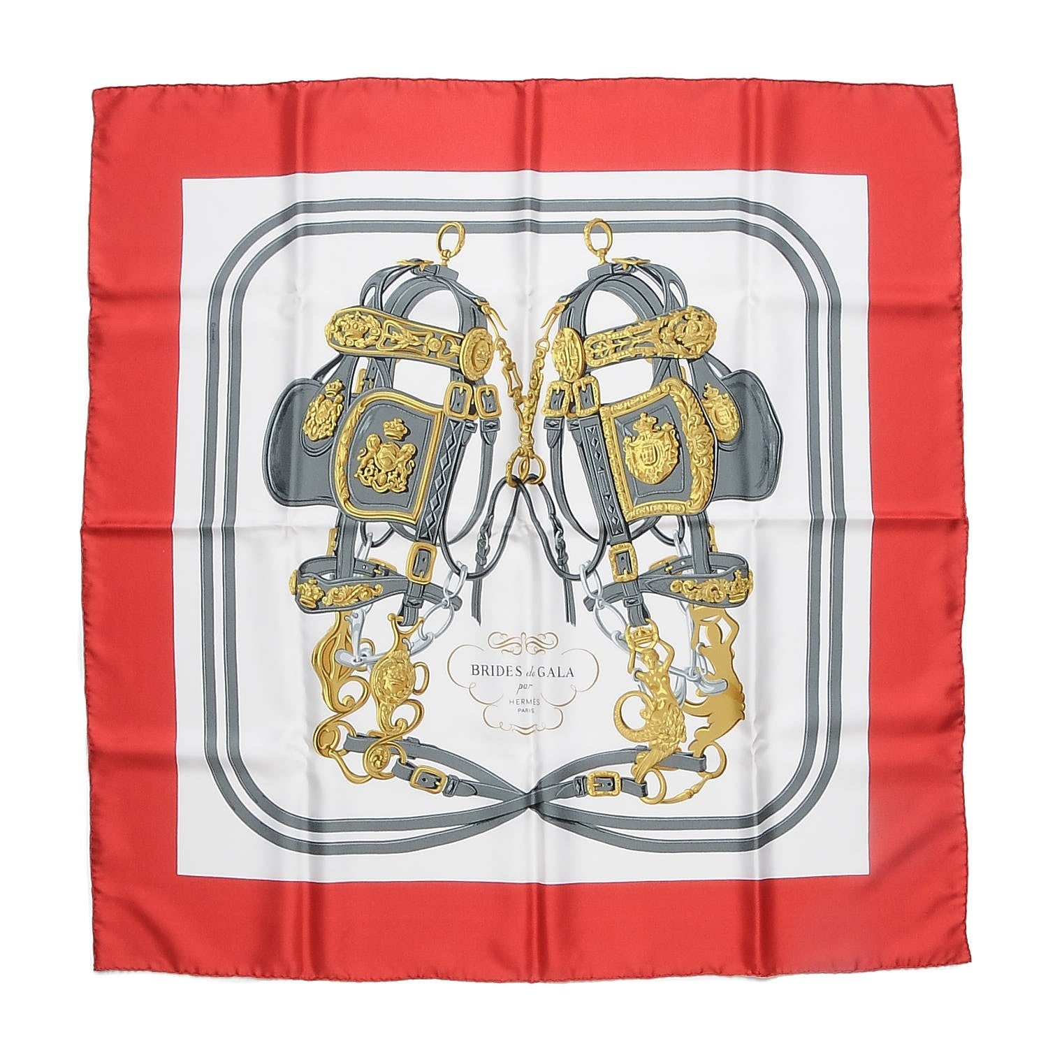 Hermes Silk Brides De Gala Scarf 90 1 of 4