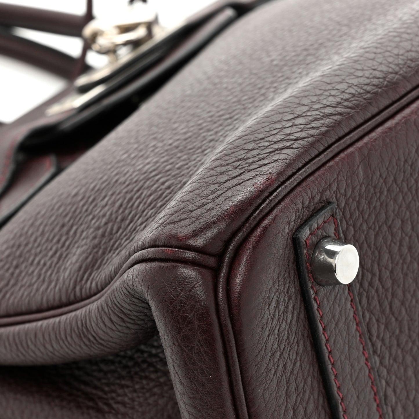 Taurillon Clemence Birkin 30 Prune