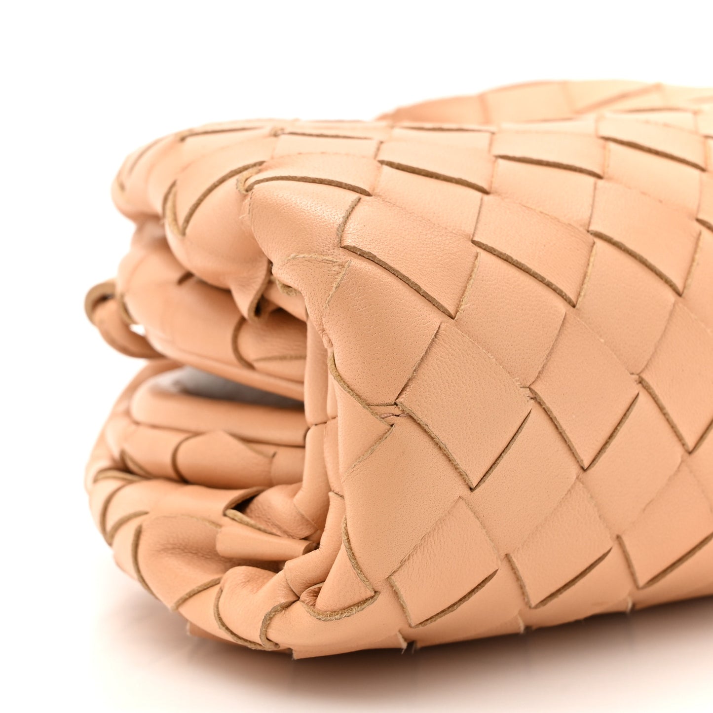 Nappa Intrecciato The Mini Pouch Almond