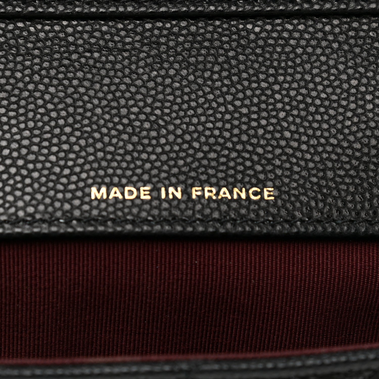 Chanel Caviar Quilted Glasses Case With Chain Black 7 of 10