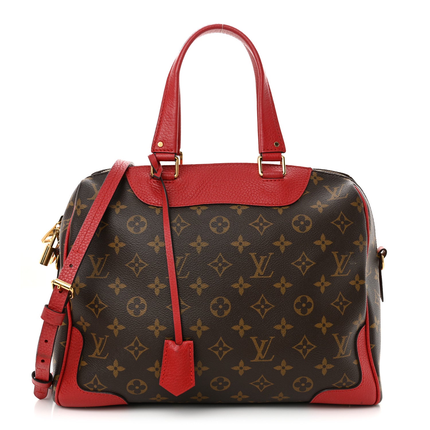 LOUIS VUITTON モノグラム レティーロ Louis Vuitton Monogram Retiro NM Cherry 1739244 – FASHIONPHILE