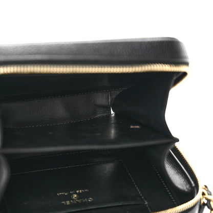 Chanel Caviar Quilted CC Filigree Vanity Clutch With Chain Black 5 of 12