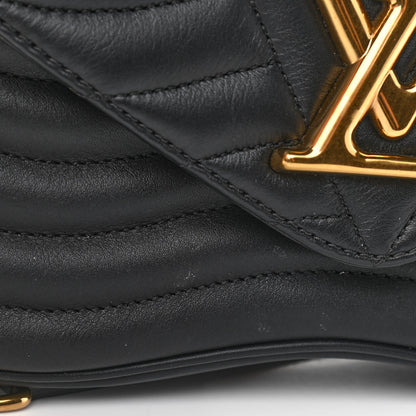 Louis Vuitton Calfskin New Wave Chain MM Black 11 of 11