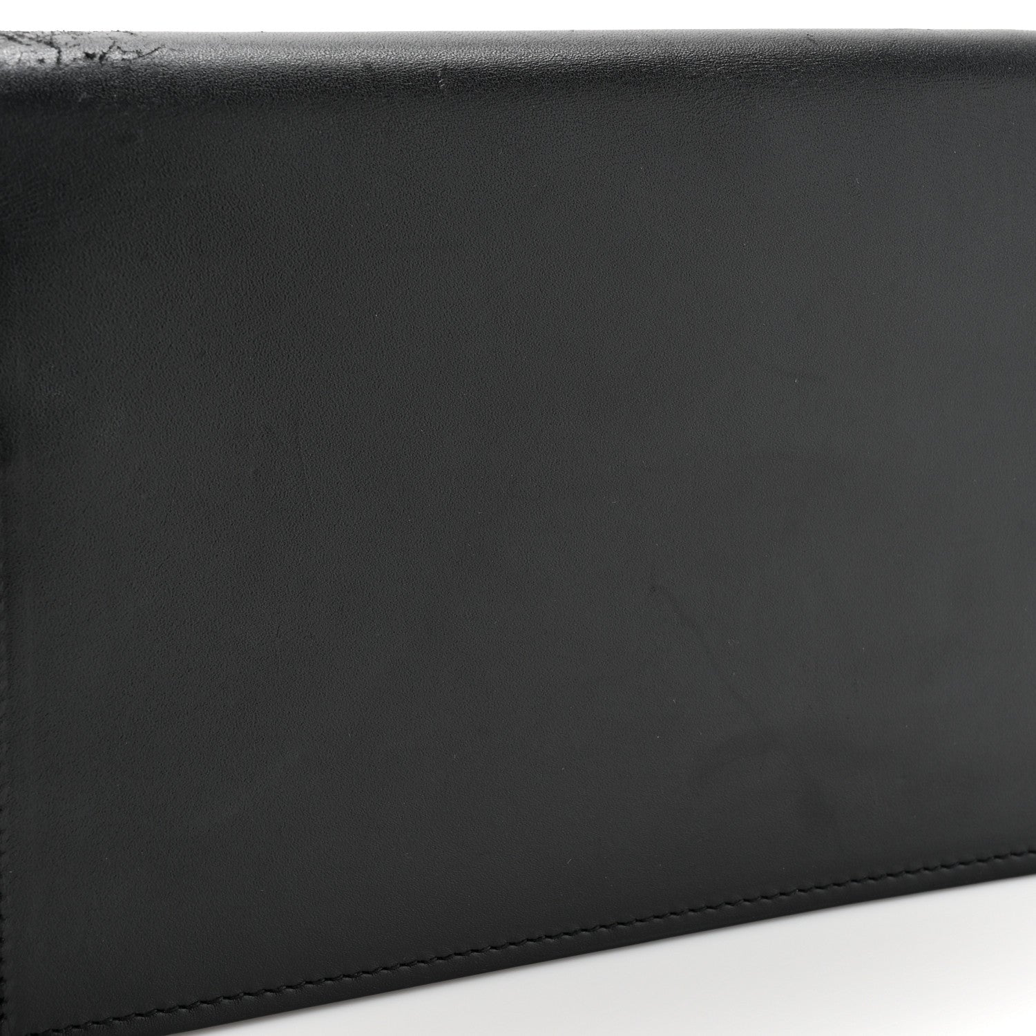 Saint Laurent Smooth Calfskin Classic Monogram Kate Tassel Chain Wallet Black 15 of 16