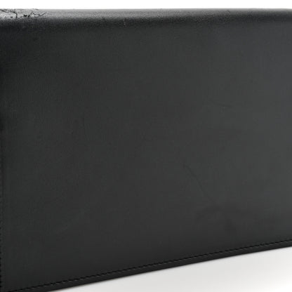Saint Laurent Smooth Calfskin Classic Monogram Kate Tassel Chain Wallet Black 15 of 16