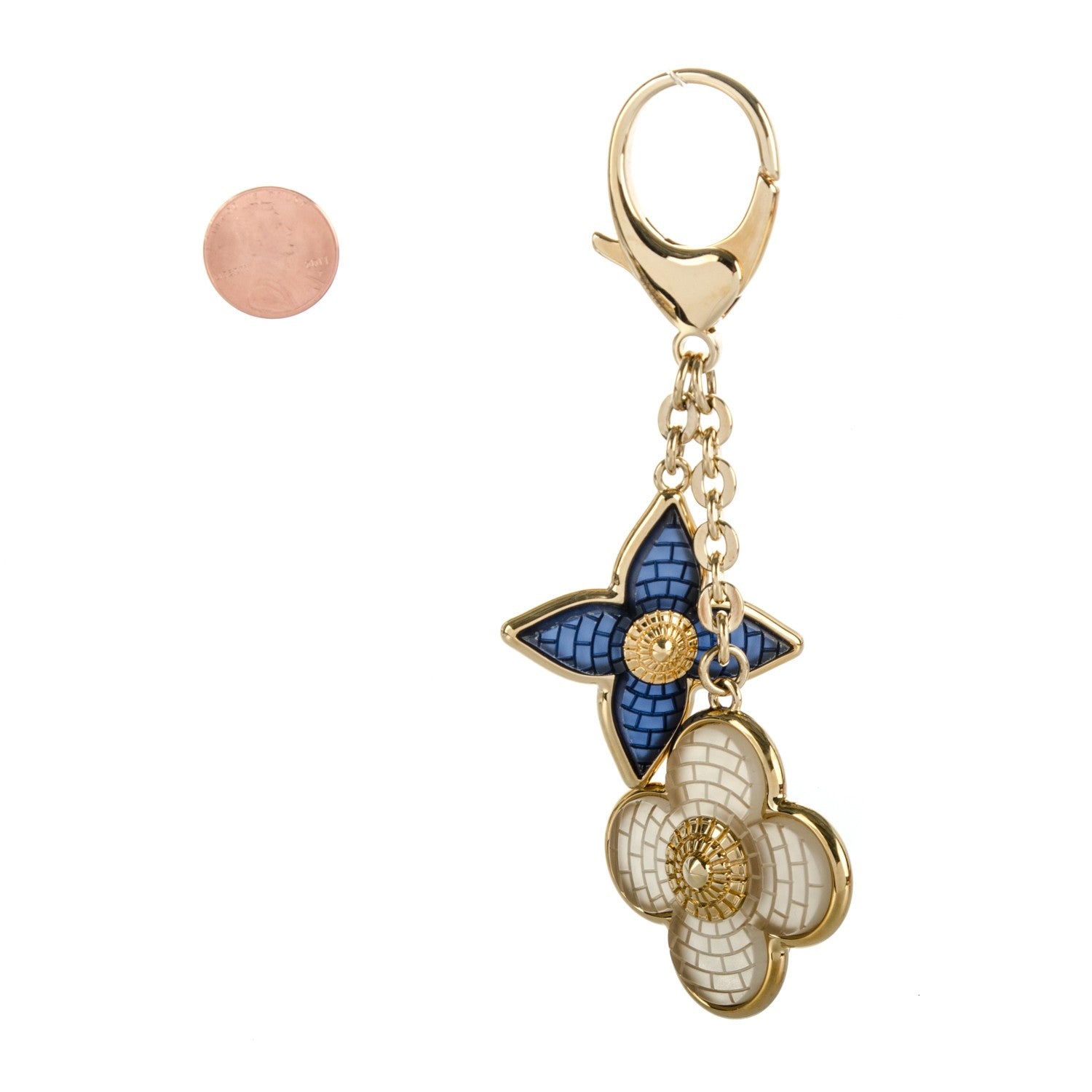 Louis Vuitton Mosaique Bag Charm Blue 2 of 4