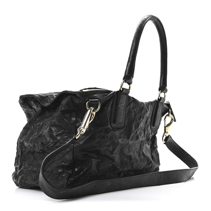 Givenchy Tumbled Sheepskin Large Pandora Black 3 of 10