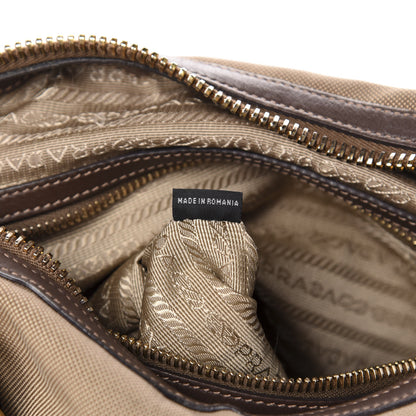 Prada Jacquard Logo Tote Corda Bruciato 9 of 17