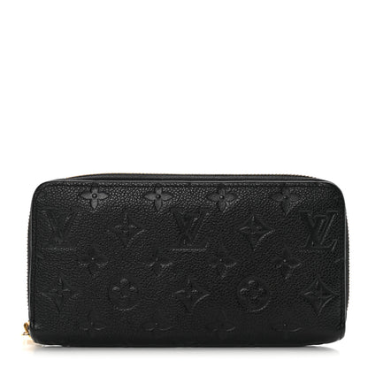Louis Vuitton Empreinte Zippy Wallet Black 1 of 9