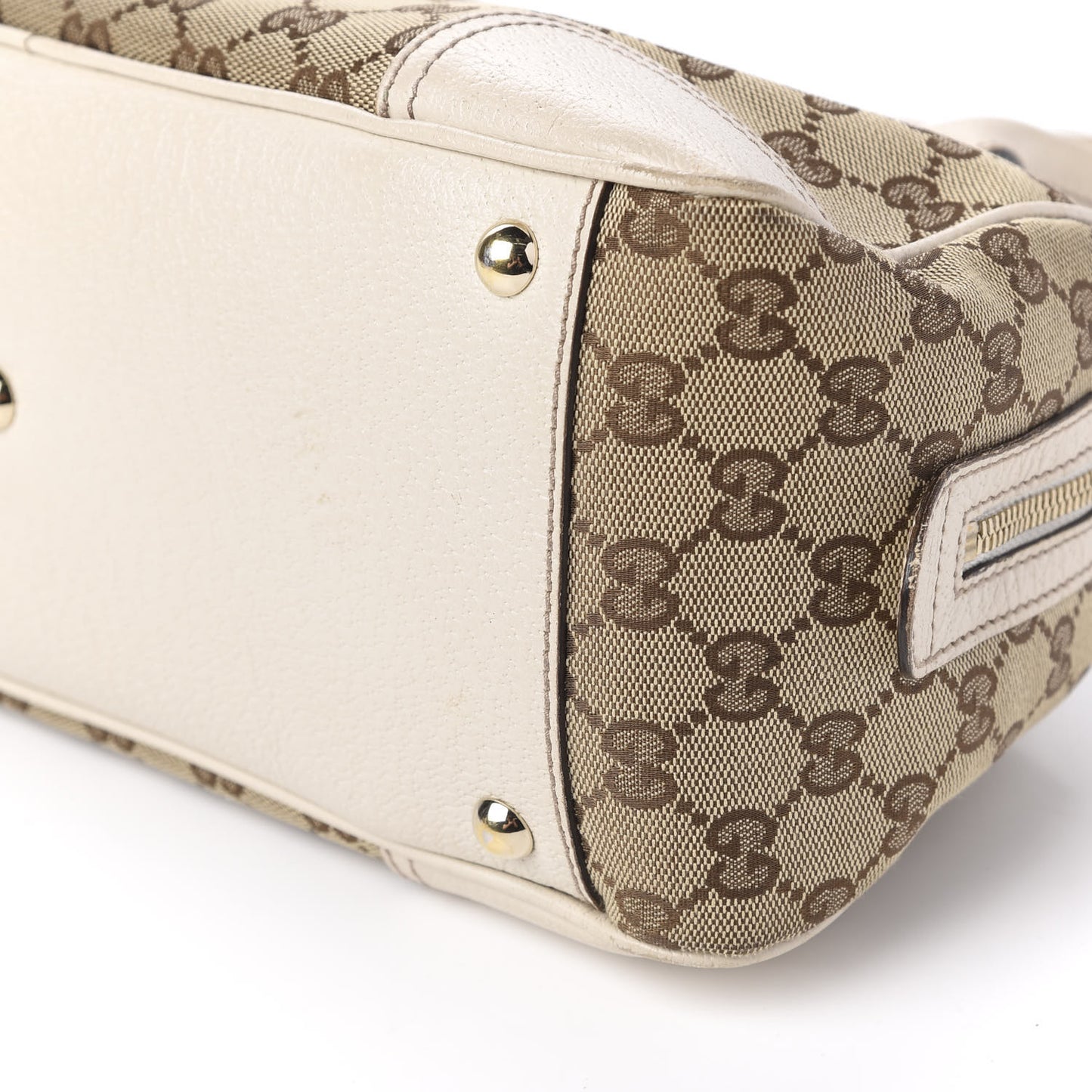 Monogram Small Princy Satchel Off White