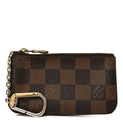Louis Vuitton Damier Ebene Key Pouch 1 of 7