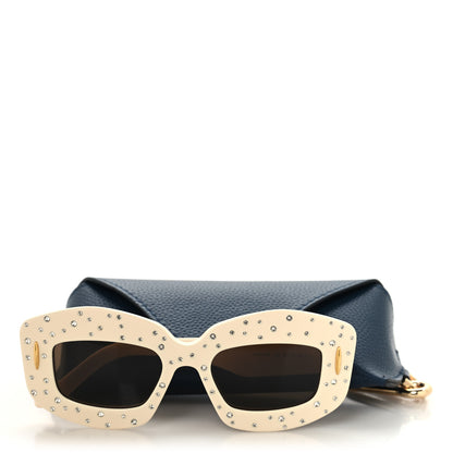 Loewe Acetate Cat Eye Sunglasses LW4114IS Ivory 7 of 7