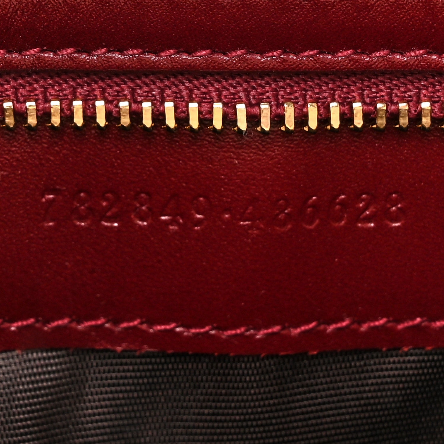 Gucci Ancora Calfskin Small Jackie Shoulder Bag Rosso 7 of 10