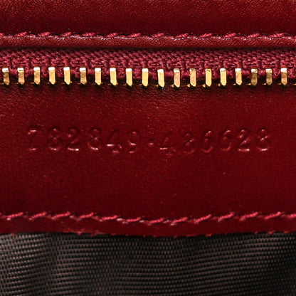 Gucci Ancora Calfskin Small Jackie Shoulder Bag Rosso 7 of 10
