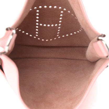 Hermes Taurillon Clemence Evelyne III PM Rose Sakura 5 of 10