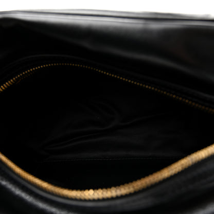 Miu Miu Vitello Lux Bauletto Top Handle Bag Black 9 of 17