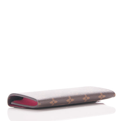 Louis Vuitton Monogram Emilie Wallet Fuchsia 4 of 6
