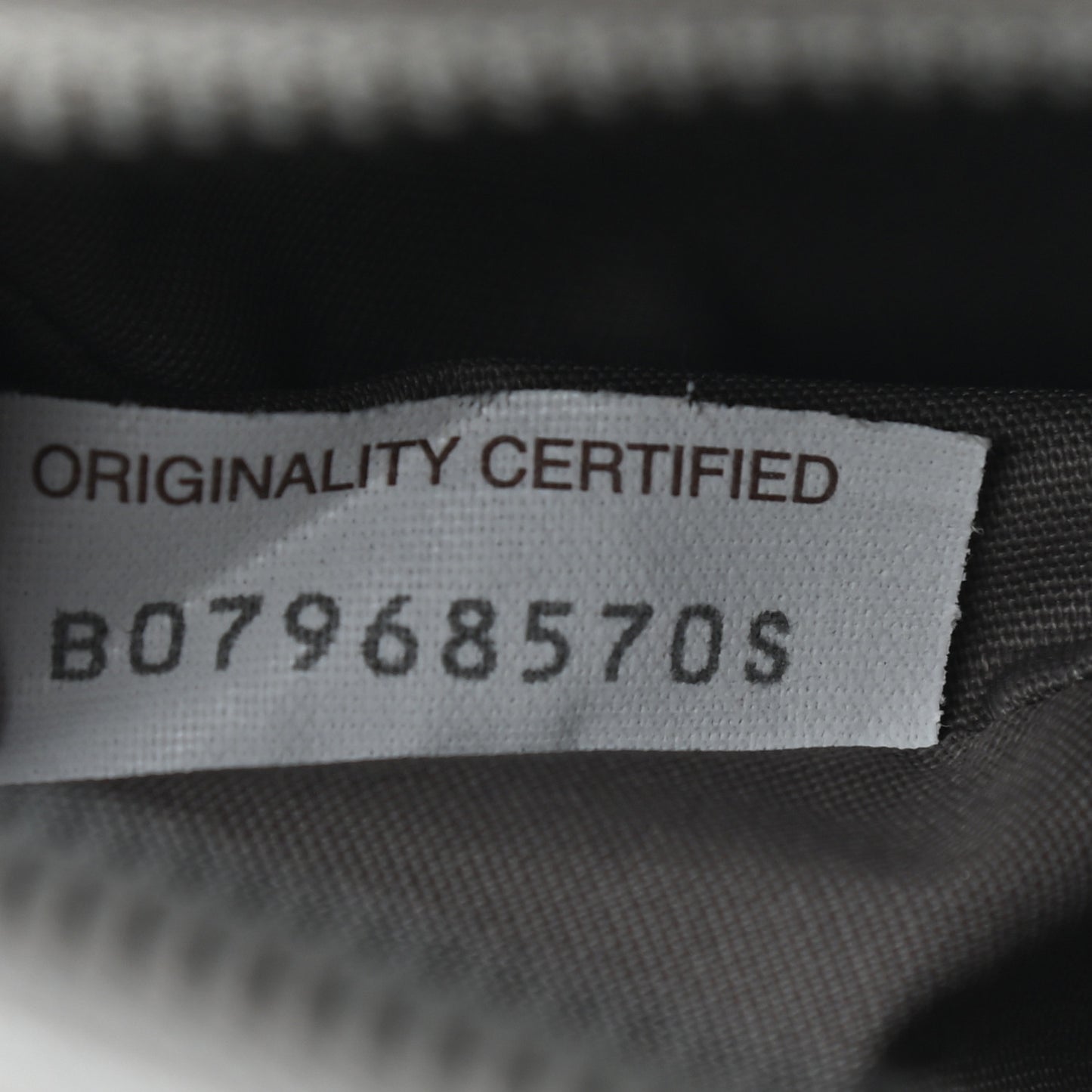 Nappa Intrecciato Belt Bag Dark Cement