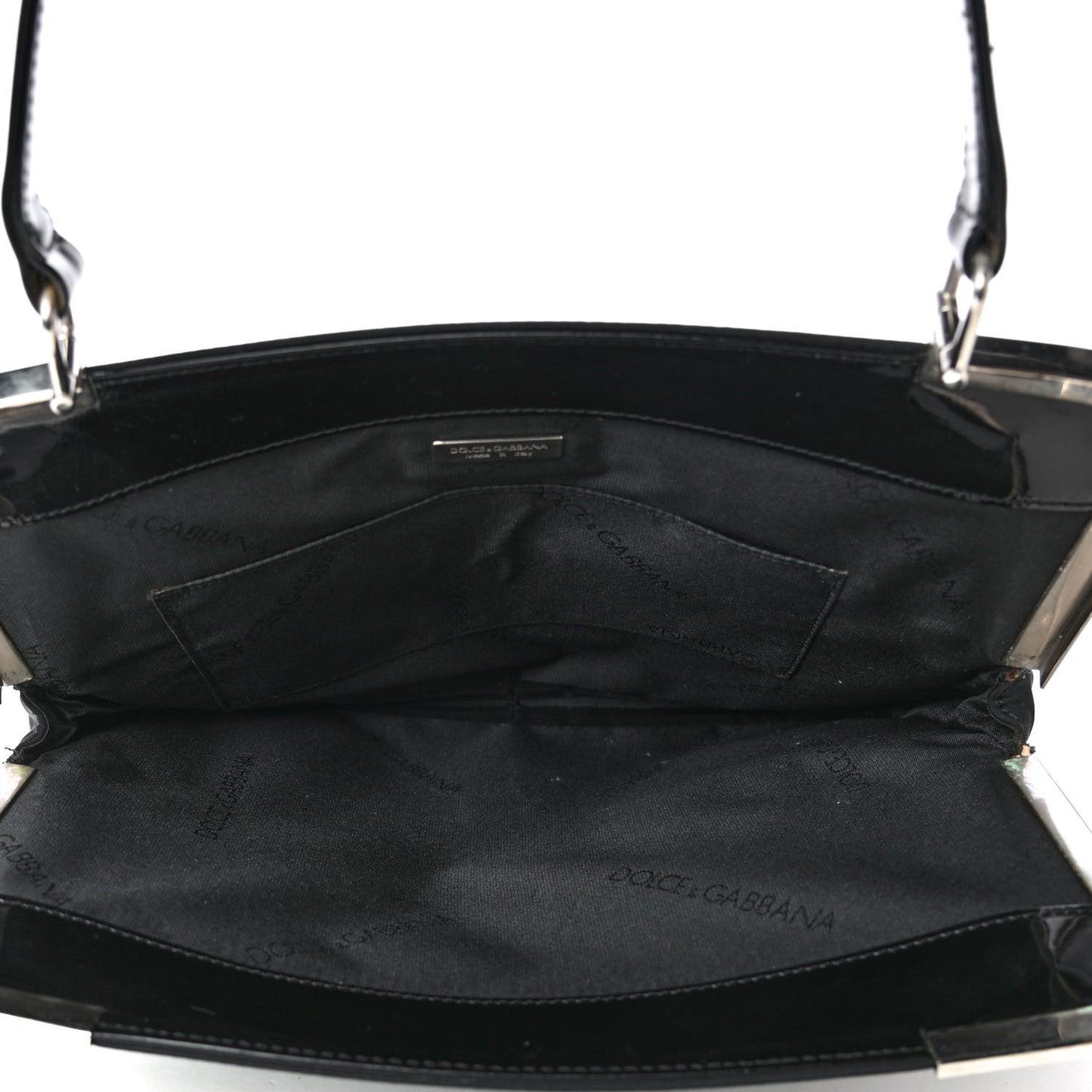 Nylon Frame Bag Black