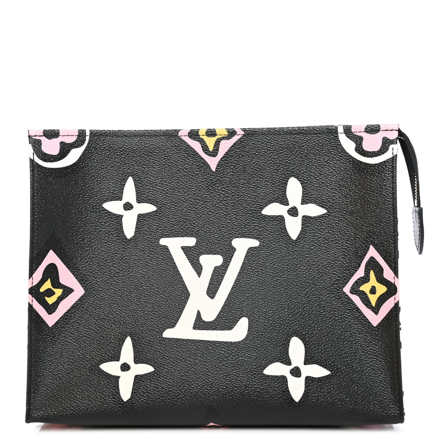 Monogram Giant Wild At Heart Toiletry Pouch 26 Black