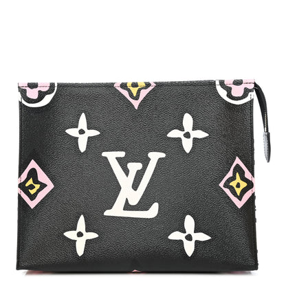 Louis Vuitton Monogram Giant Wild At Heart Toiletry Pouch 26 Black 1 of 4