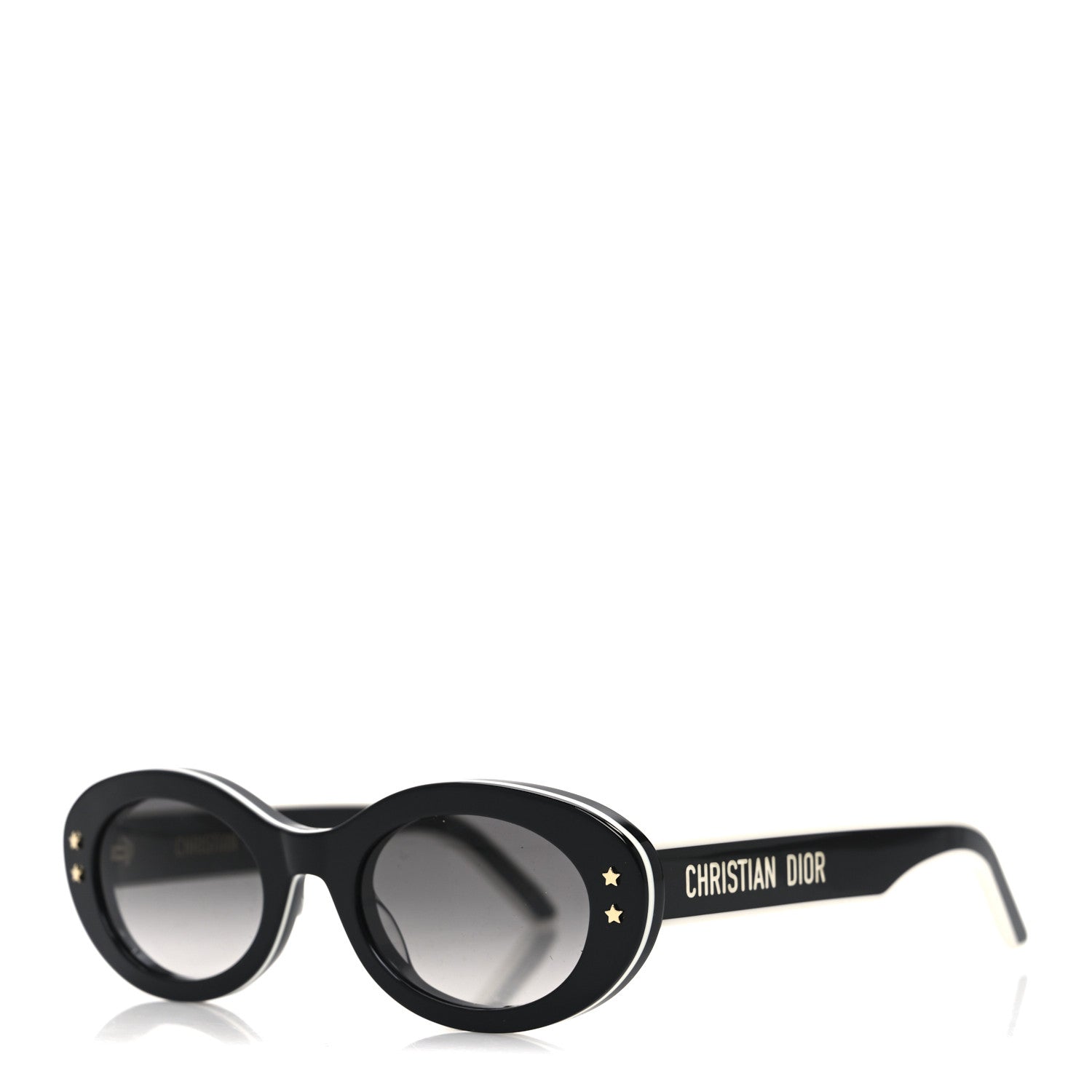 Christian Dior Acetate DiorPacific B4I Butterfly Sunglasses Black 1 of 6