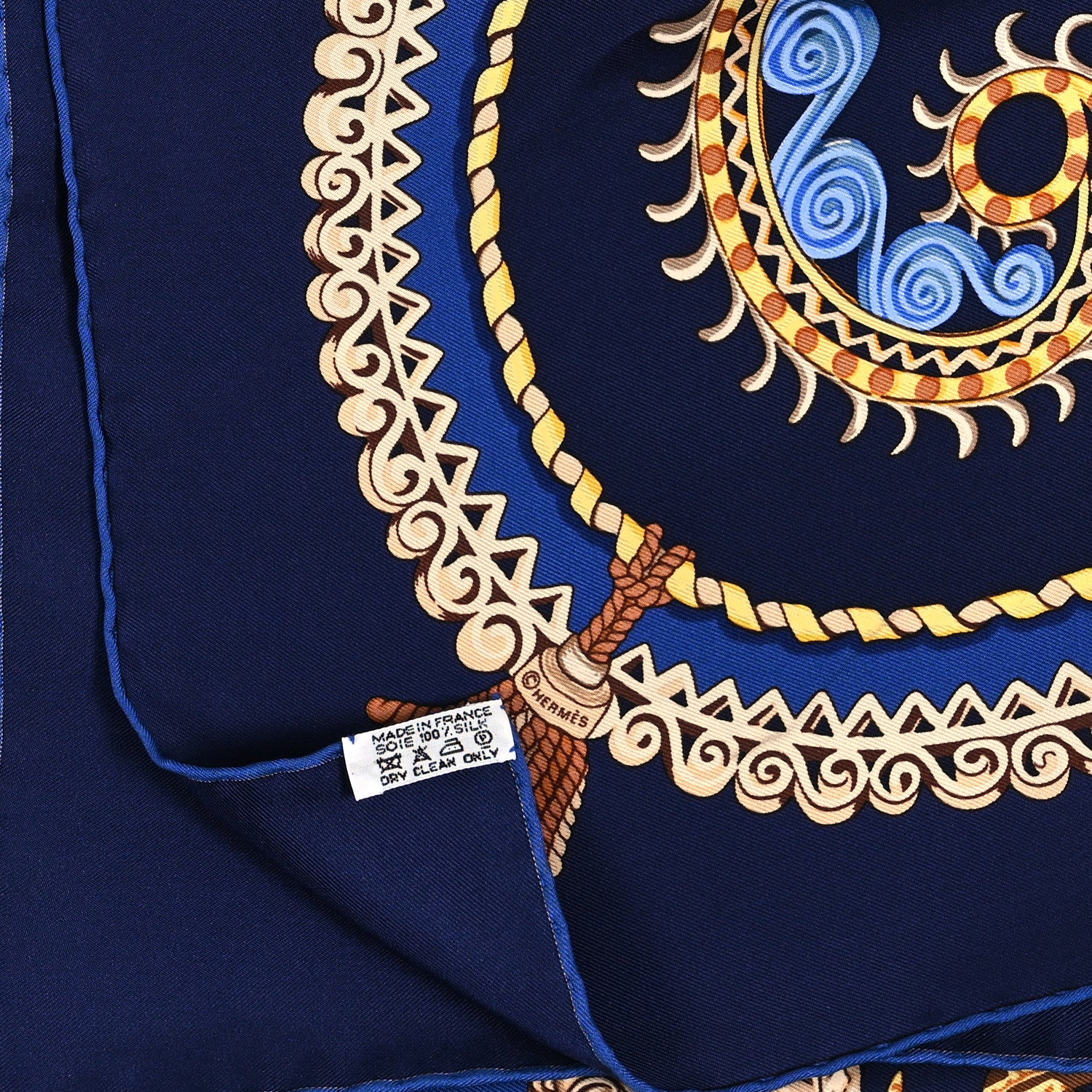 Hermes Silk Paperoles Scarf 90 3 of 3