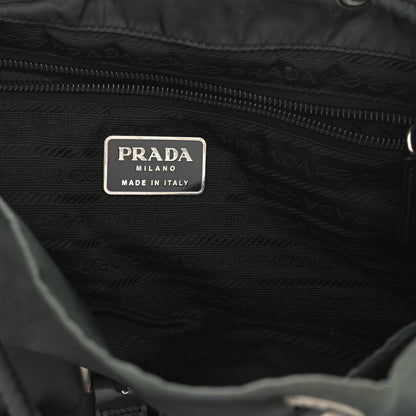 Prada Nylon Vela Medium Backpack Green 6 of 10